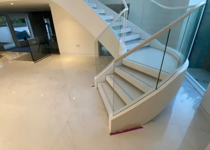 Bespoke Curved Staircase Installation